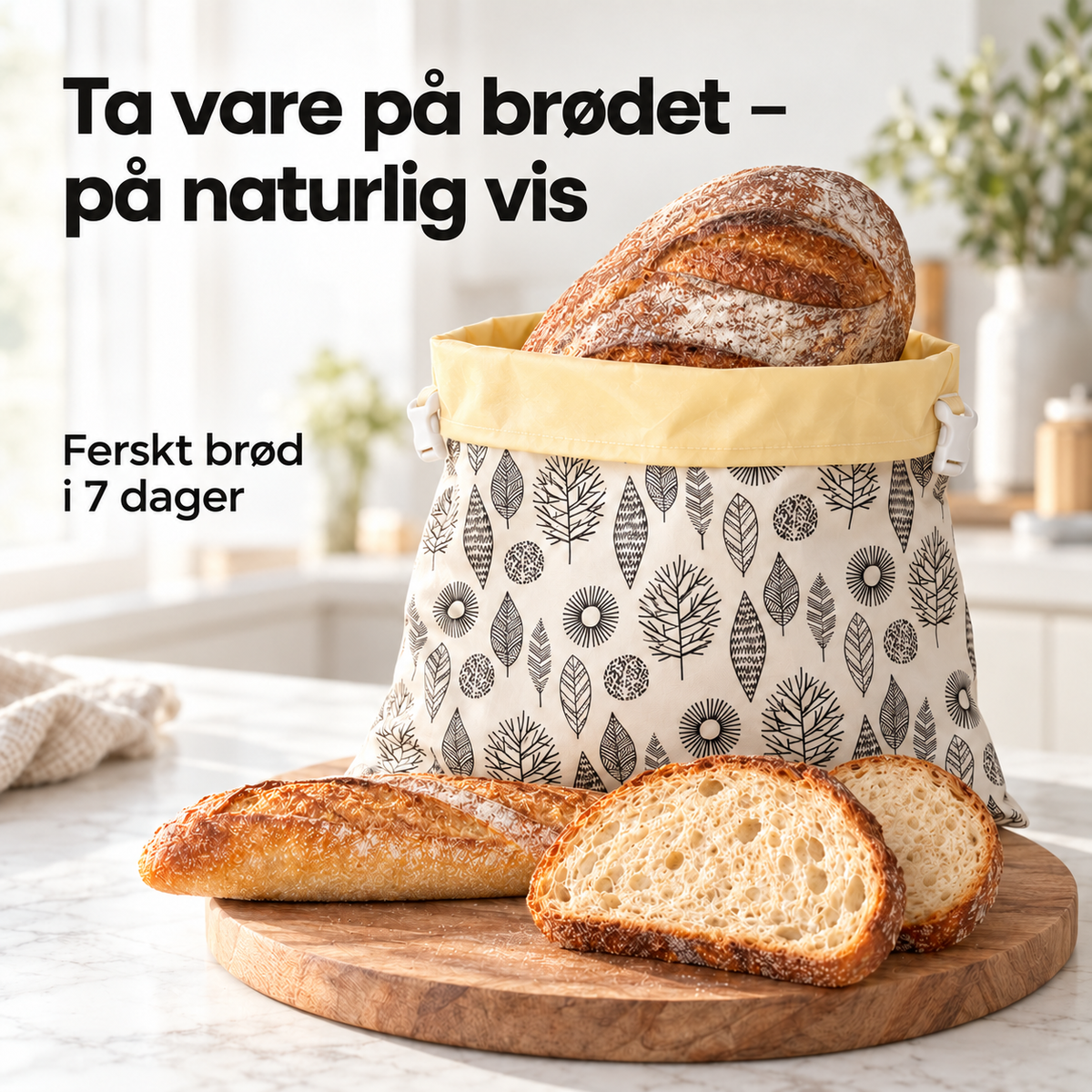 Premium Bivoks Brødposer